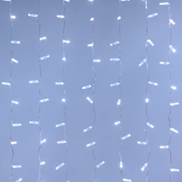 Фото #1 товара Светодиодная гирлянда ARD-CURTAIN-CLASSIC-2000x1500-CLEAR-360LED White (230V, 60W) (Ardecoled, IP65)