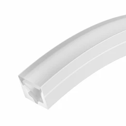 Фото #1 товара Силиконовый профиль WPH-FLEX-1616-TWIST-S11-5m WHITE (Arlight, Силикон)