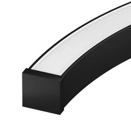 Фото #1 товара Профиль LINE-3535-BENT-SIDE-2000 ANOD BLACK (Arlight, Алюминий)