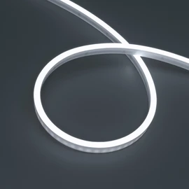 Фото #1 товара Светодиодная лента герметичная WAVE-SIDE-PU-A120-06x12mm 24V White5700 (8 W/m, IP68, 5m, wire x2) (Arlight, Вывод прямой, 3 года)