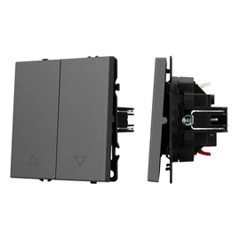 Фото #1 товара Механизм выключателя управления шторами SWT-NOBE-MKR2-SFPL-GR (230V, 10A) (Arlight, -)