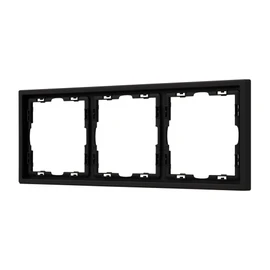 Фото #1 товара Рамка пластиковая FRM-NOBE-SFPL-3-BK (Arlight, -)