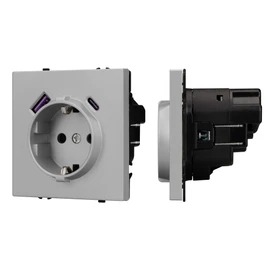 Фото #1 товара Механизм розетки с USB зарядкой SCT-NOBE-MUAC-SFPL-IS (230V, 16A) (Arlight, -)