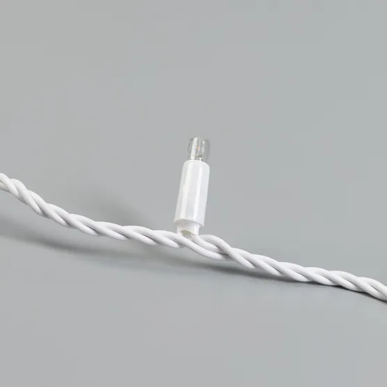 Фото #2 товара Светодиодная гирлянда ARD-STRING-CLASSIC-10000-WHITE-100LED-FLASH PINK (230V, 7W) (Ardecoled, IP65)