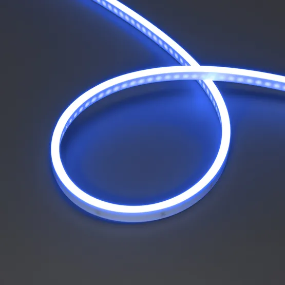 Фото #4 товара Светодиодная лента герметичная WAVE-SIDE-PU-H120-06x12mm 24V RGB (8 W/m, IP68, 3m, wire x1) (Arlight, Вывод прямой, 3 года)