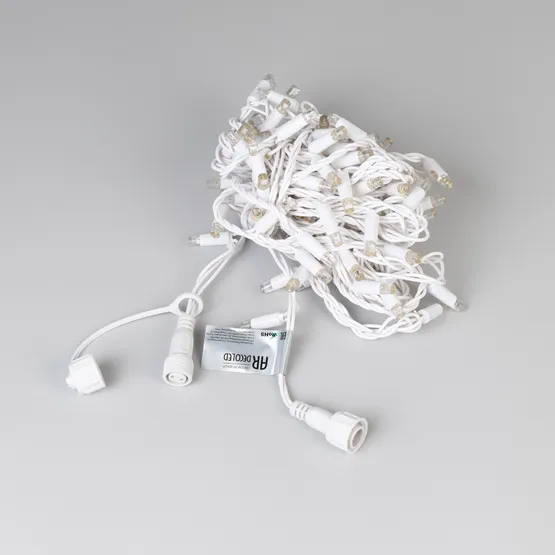 Фото #4 товара Светодиодная гирлянда ARD-STRING-CLASSIC-10000-WHITE-100LED-FLASH PINK (230V, 7W) (Ardecoled, IP65)