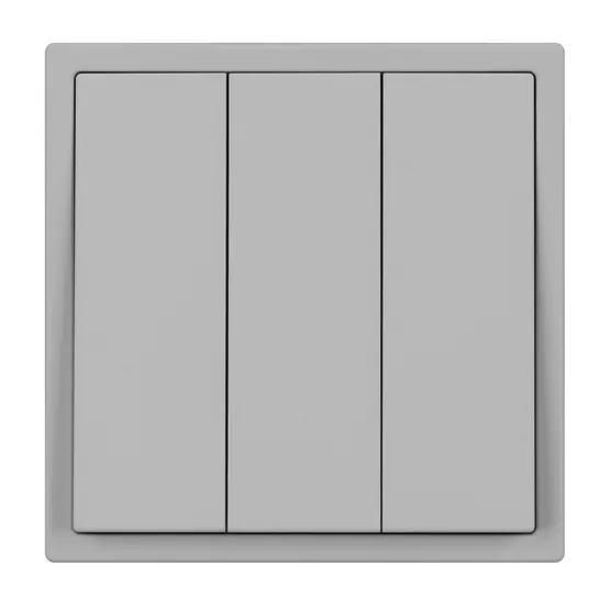 Фото #4 товара Механизм выключателя трехклавишный непроходной SWT-NOBE-MK03-SFPL-IS (230V, 10A) (Arlight, Никель)