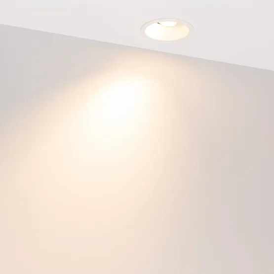 Фото #3 товара Светильник MS-FLOW-BUILT-R85-12W Warm3000 (BK, 55 deg, 230V) (Arlight, IP20 Металл, 5 лет)