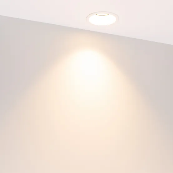 Фото #7 товара Светильник MS-FLOW-BUILT-R85-12W Warm3000 (BK, 55 deg, 230V) (Arlight, IP20 Металл, 5 лет)