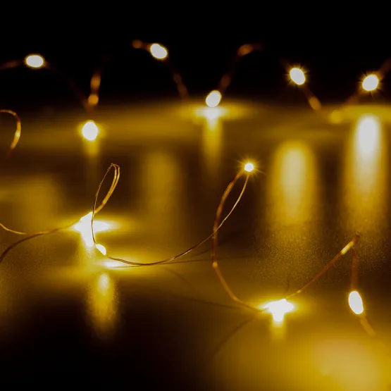 Фото #1 товара Светодиодная гирлянда ARD-DEW-HOME-10000-100LED-LIVE Warm3000 (5V, USB, ПДУ) (Ardecoled, IP20)