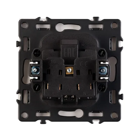 Фото #2 товара Механизм электрической розетки SCT-NOBE-MEU1-SFPL-GD (230V, 16A) (Arlight, -)