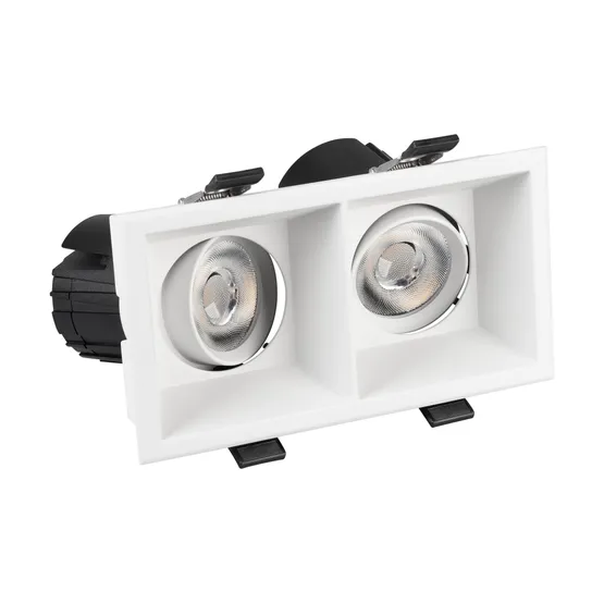 Фото #4 товара Светильник MS-FLOW-BUILT-S157x85-2x12W Day4000 (WH, 15 deg, 230V) (Arlight, IP20 Металл, 5 лет)