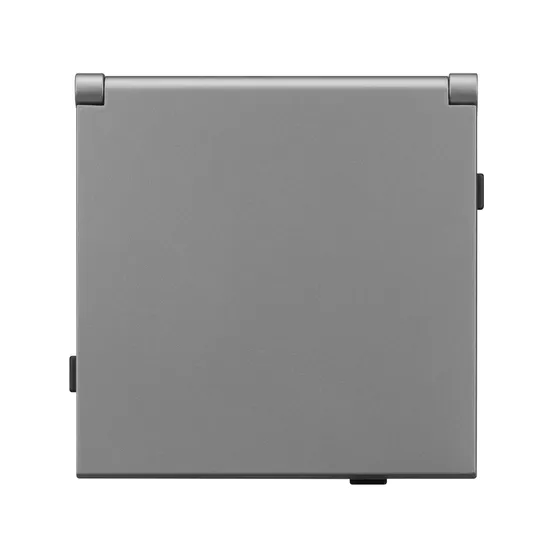 Фото #2 товара Механизм розетки влагозащищённый SCT-TENDO-MCP-PL-GR (230V, 16A) (Arlight, -)