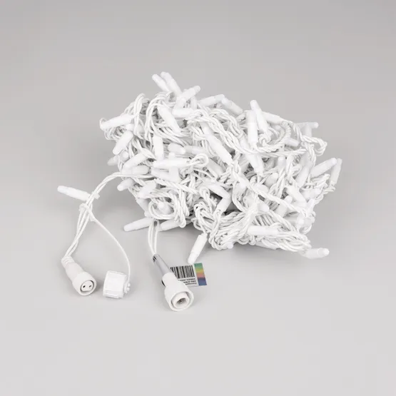 Фото #9 товара Светодиодная гирлянда ARD-STRING-CLASSIC-20000-WHITE-200LED-MILK-SYNC RGB (230V, 13W) (Ardecoled, IP65, 1 год)
