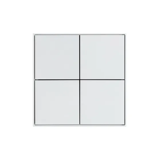 Фото #2 товара INTELLIGENT ARLIGHT Кнопочная панель KNX-304-23-IN White (BUS, Frame) (IARL, IP20 Металл, 2 года)