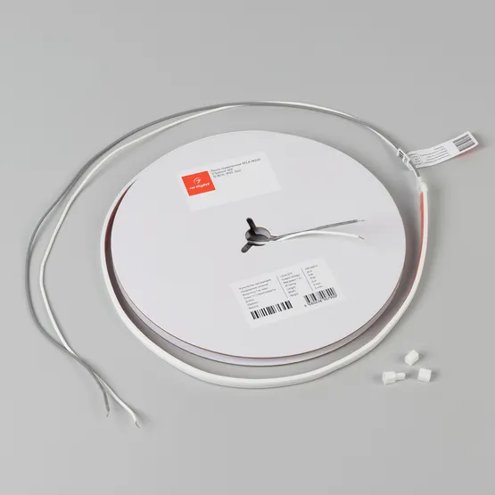 Фото #2 товара Светодиодная лента герметичная VELA-M240-2.5x6mm 24V Warm2700 (5 W/m, IP65, 5m) (Arlight, узкая)