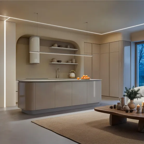 Фото #4 товара Профиль LINIA25-FANTOM-2000 ANOD (Arlight, Алюминий)