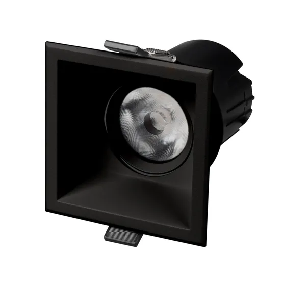 Фото #1 товара Светильник MS-FLOW-BUILT-S85x85-6W Warm3000 (BK, 55 deg, 230V) (Arlight, IP20 Металл, 5 лет)