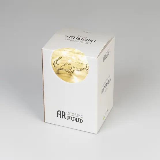 Фото #8 товара Светодиодная гирлянда ARD-STRING-HOME-5000-CLEAR-50LED-STD WARM (230V, 3.5W) (Ardecoled, IP20)