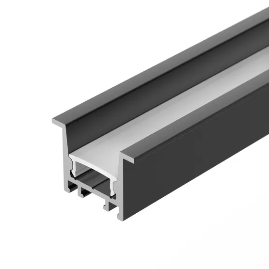 Фото #1 товара Профиль SL-COMFORT-2316-F-2000 ANOD BLACK (Arlight, Алюминий)