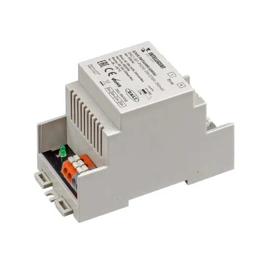 Фото товара INTELLIGENT ARLIGHT Блок питания шины DALI-301-PS250-DIN (230V, 250mA) (IARL, DIN-рейка)