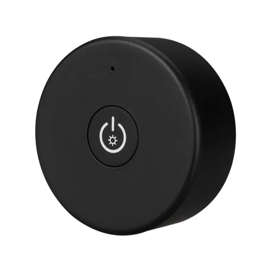 Фото #1 товара Панель Knob SMART-P87-DIM Black (3V, 1 зона, 2.4G) (Arlight, IP20 Пластик, 5 лет)