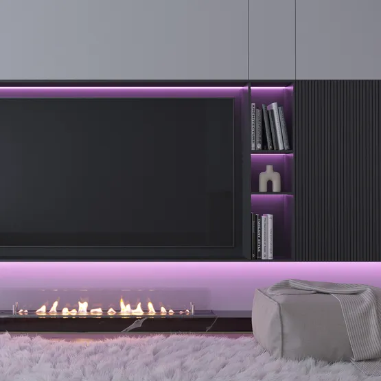 Фото #11 товара Светодиодная лента RT-H96-5mm 24V RGBW-Day-4-in-1 (10 W/m, IP20, 5m) (Arlight, узкая)