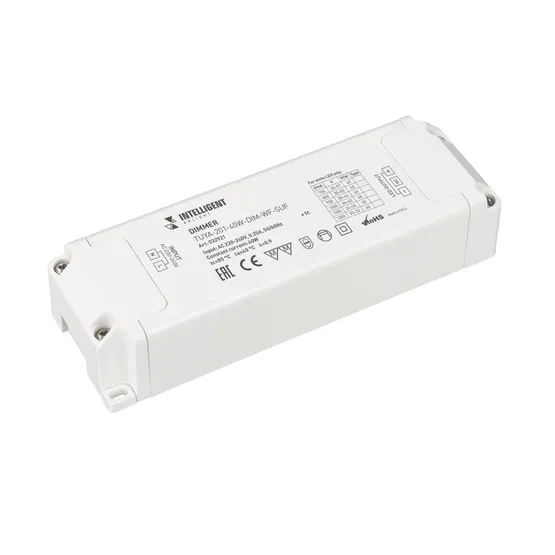 Фото товара INTELLIGENT ARLIGHT Диммер TUYA-201-40W-DIM-WF-SUF (230V, 433MHz, 700-1200mA) (IARL, -)