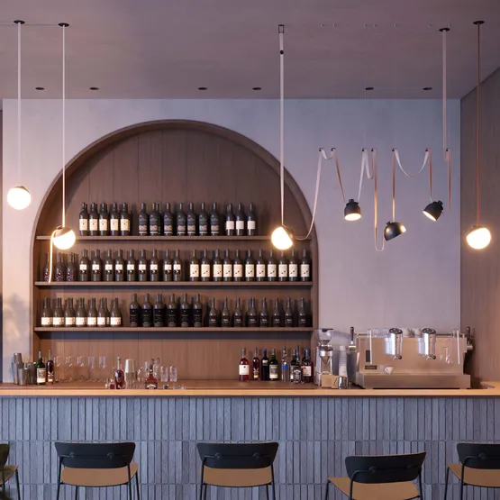 Фото #6 товара Светильник ART-INBELT-BOWL-R210-16W Day4000-MIX (BK, 100 deg, 48V, DALI) (Arlight, IP20 Металл, 3 года)