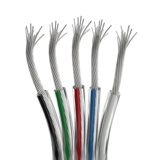 Фото товара Шлейф питания ARL-20AWG-CLEAR-5Wire-CU (Arlight, -)