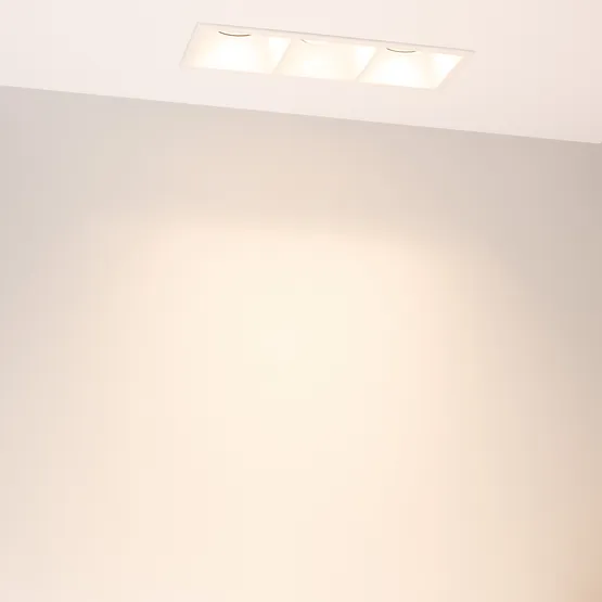 Фото #5 товара Светильник MS-FLOW-BUILT-S230x85-3x12W Warm3000 (BK, 38 deg, 230V) (Arlight, IP20 Металл, 5 лет)