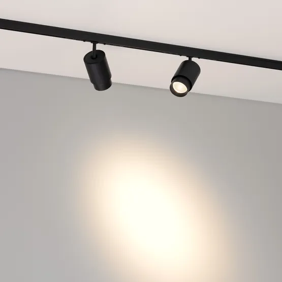 Фото #2 товара Светильник MAG-MICROCOSM-SPOT-ZOOM-R38-5W Warm3000 (BK, 10-55 deg, 24V) (Arlight, IP20 Металл, 5 лет)