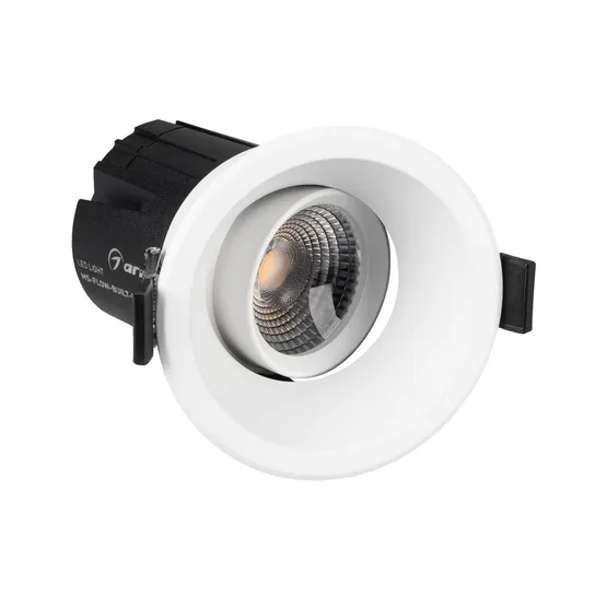 Фото #3 товара Светильник MS-FLOW-BUILT-R85-12W Day4000 (WH, 55 deg, 230V) (Arlight, IP20 Металл, 5 лет)
