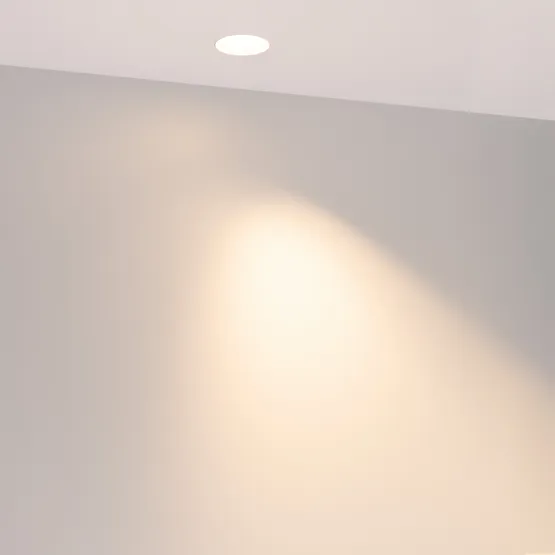 Фото #5 товара Светильник MS-ARADO-TRIMLESS-R55-7W Warm3000 (WH-WH, 55 deg, 230V) (Arlight, IP20 Металл, 5 лет)