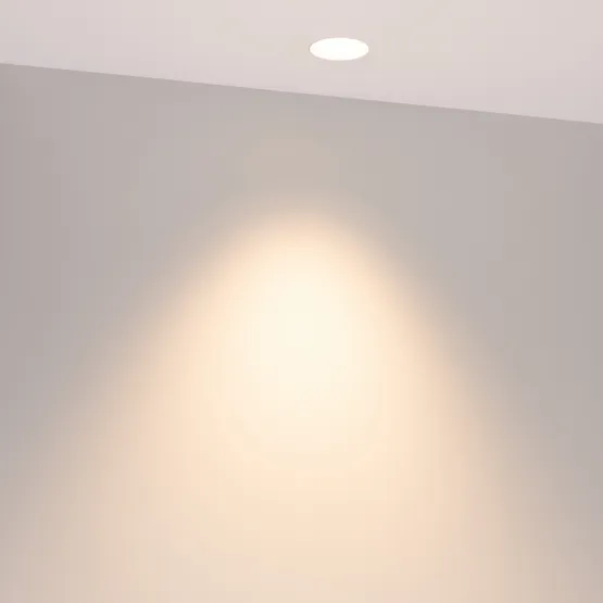 Фото #6 товара Светильник MS-ARADO-TRIMLESS-R55-7W Warm3000 (WH-WH, 55 deg, 230V) (Arlight, IP20 Металл, 5 лет)