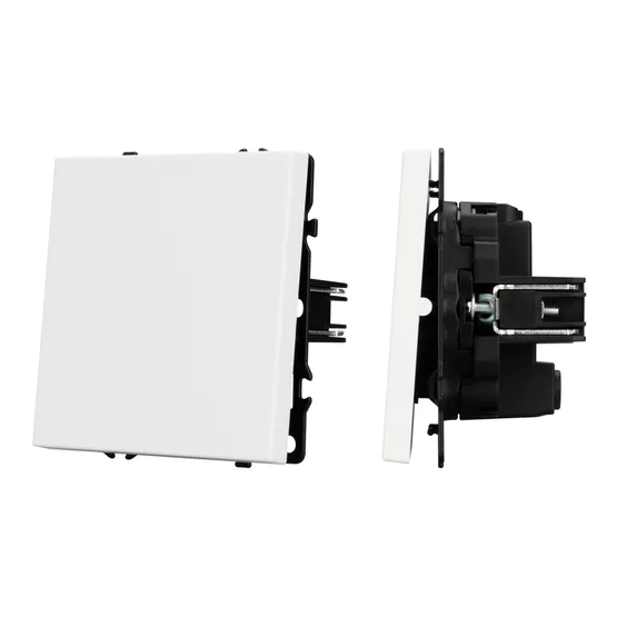 Фото #1 товара Механизм выключателя одноклавишный перекрёстный SWT-NOBE-MKX1-SFPL-WH (230V, 10A) (Arlight, -)