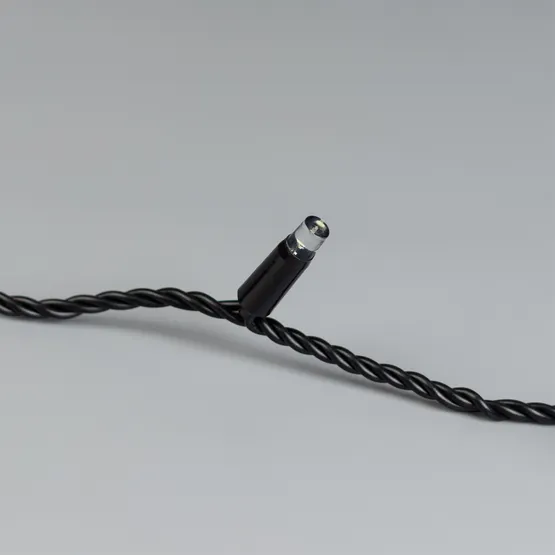 Фото #2 товара Светодиодная гирлянда ARD-STRING-CLASSIC-10000-BLACK-100LED-FLASH PINK (230V, 7W) (Ardecoled, IP65)