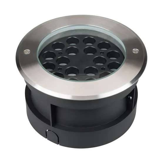 Фото #1 товара Светильник LTD-DAFNA-GROUND-R210-36W Warm3000 (SL, 45 deg, 230V) (Arlight, IP67 Металл, 5 лет)