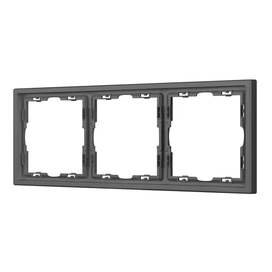 Фото #1 товара Рамка пластиковая FRM-NOBE-SFPL-3-GR (Arlight, -)