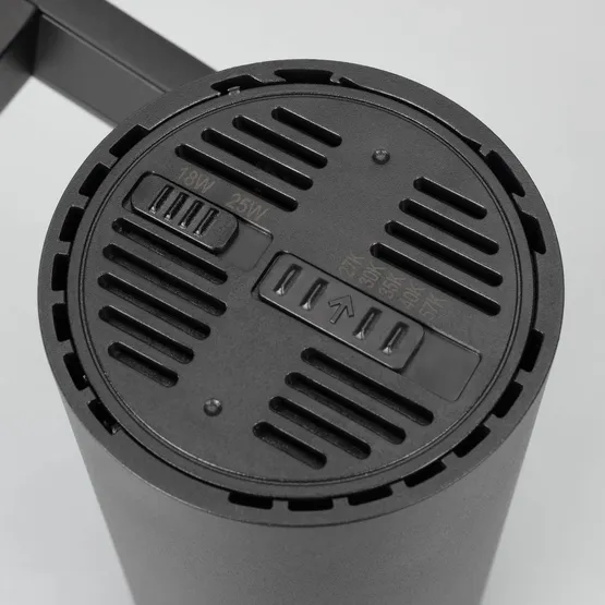 Фото #12 товара Светильник LGD-URANUS-4TR-R75-18W/25W Warm3500-MIX (BK, 20-50 deg, side holder, 230V) (Arlight, IP20 Металл, 5 лет)