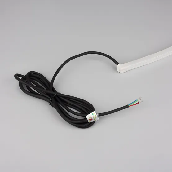 Фото #8 товара Светодиодная лента герметичная NOVA-SIDE-PU-B84-12x20mm 24V RGB-Day (15 W/m, IP68, 1m, wire x1) (Arlight, Полиуретан)