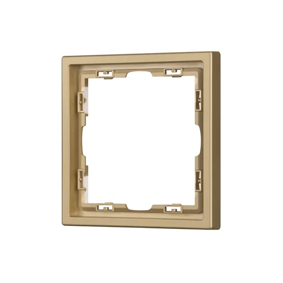 Фото #1 товара Рамка пластиковая FRM-NOBE-SFPL-1-GD (Arlight, -)