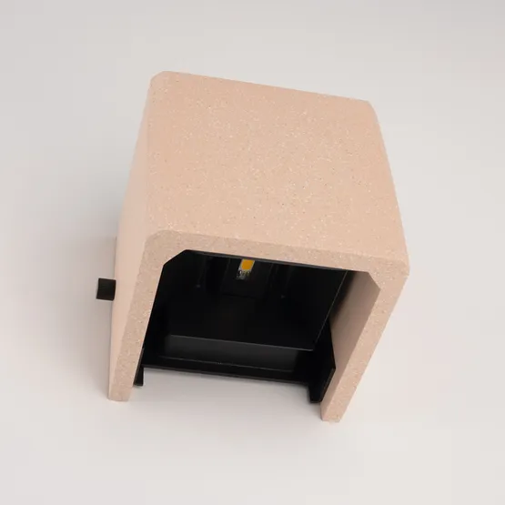 Фото #7 товара Светильник LGD-PERAN-WALL-S120x120-6W Warm3000 (Light ivory, 0-80 deg, 230V) (Arlight, IP65 Бетон, 3 года)