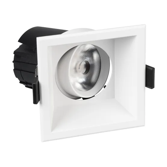 Фото #3 товара Светильник MS-FLOW-BUILT-S85x85-12W Day4000 (WH, 15 deg, 230V) (Arlight, IP20 Металл, 5 лет)