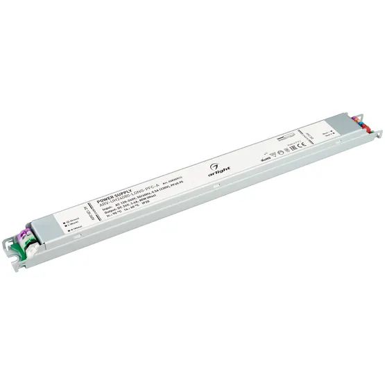 Фото #1 товара Блок питания ARV-UH24080-LONG-PFC-A (24V, 3.4A, 80W) (Arlight, IP20 Металл, 7 лет)