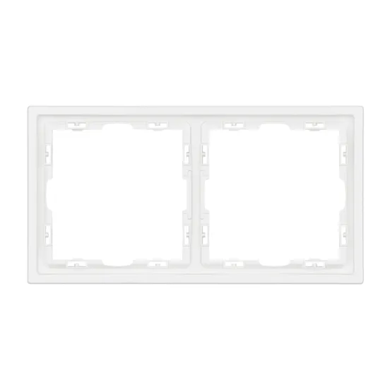 Фото #3 товара Рамка пластиковая FRM-NOBE-SFPL-2-WH (Arlight, -)