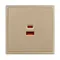 Минифото #3 товара Механизм розетки с быстрой USB зарядкой SCT-NOBE-MUAC-SFPL-FC-GD (65W, QC3) (Arlight, Золотой песок)