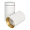 Минифото #1 товара Светильник SP-POLO-SURFACE-TURN-R85-15W Warm3000 (WH-GD, 40 deg) (Arlight, IP20 Металл, 3 года)