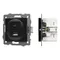 Минифото #1 товара Механизм USB розетки SCT-MUAC-PL-BK-V (5V, 3A, QC4) (Arlight, -)