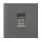 Минифото #3 товара Механизм компьютерной розетки SCT-NOBE-MPC1-SFPL-GR (RJ-45, CAT6) (Arlight, Серый базальт)